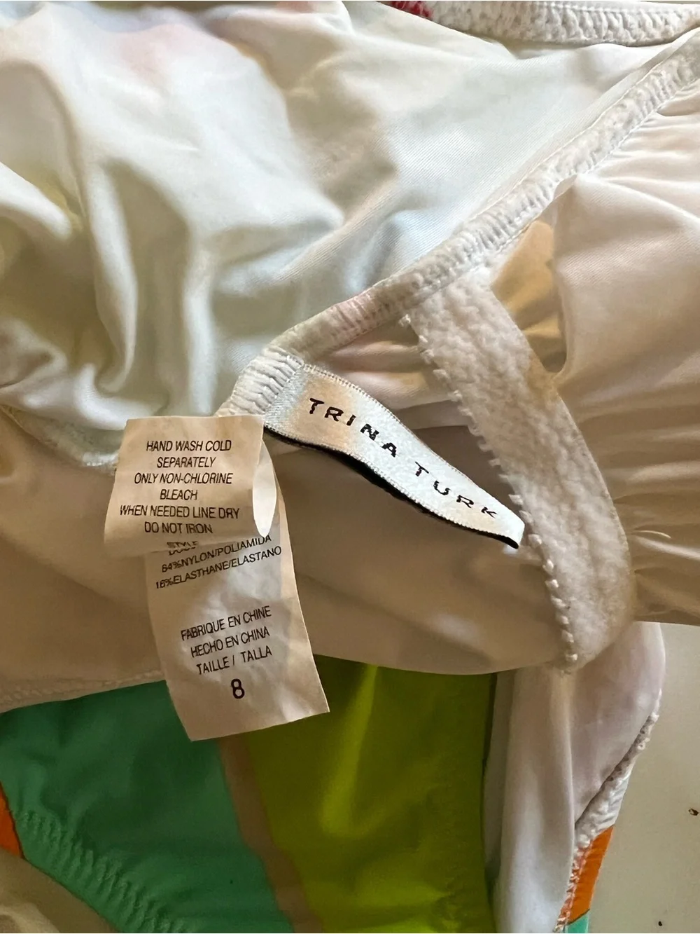 Trina Turk Onepiece swim size 8 - Picture 5 of 5